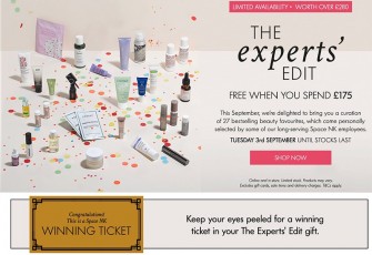 Space NK The Experts’ Edit Autumn Goody Bag 2019