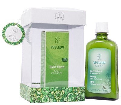 Weleda Skin Food & Pine Bath Gift Box