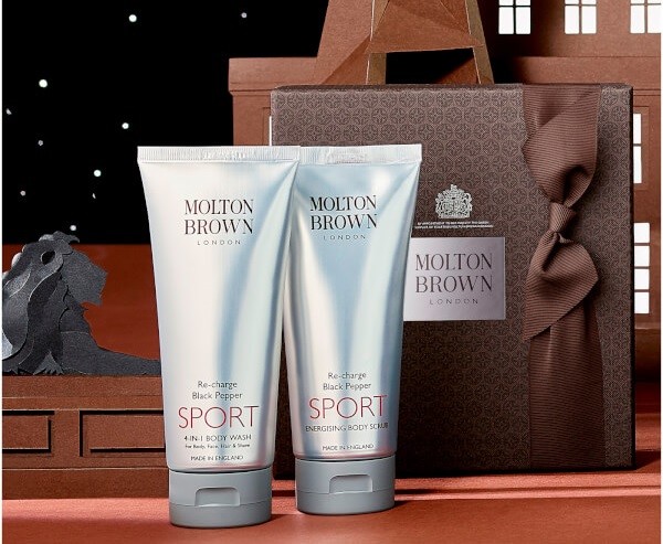 Molton Brown Men's Re-Charge Black Pepper Sport Gift Set