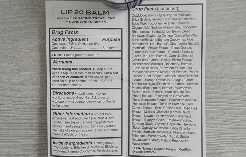 KaplanMD Ultra Hydrating Lip Balm SPF 20