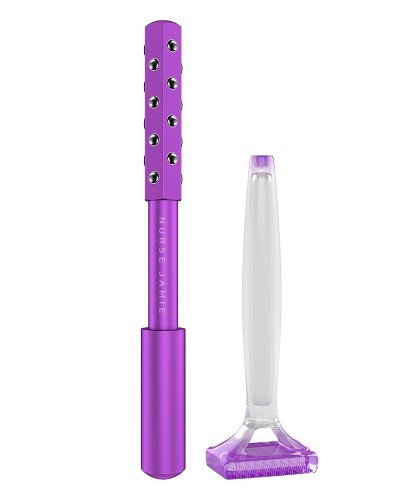 Nurse Jamie UpLift Facial Massaging Beauty Roller with Bonus Beauty Stamp