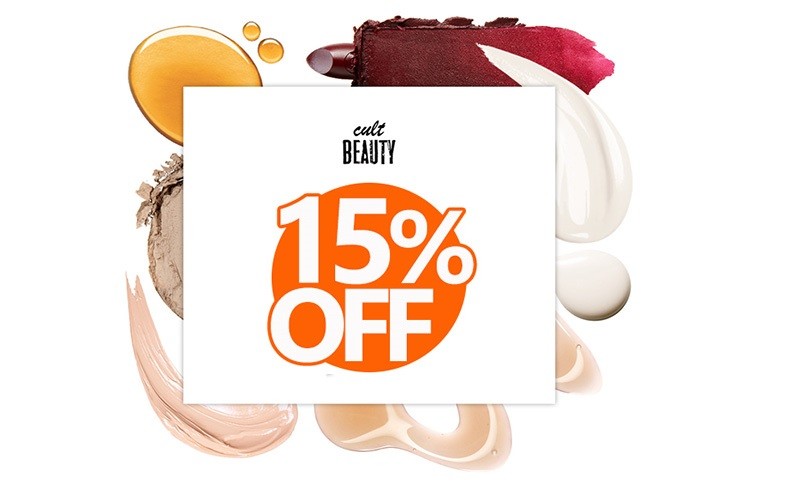 Скидка 15% на CultBeauty Скидка 15% на CultBeauty