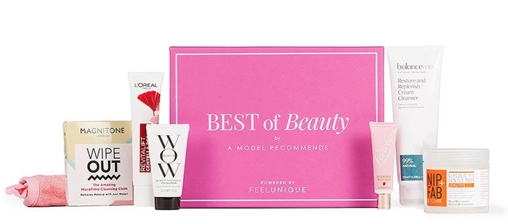 A Model Recommends Rescue Beauty Box Powered by Feelunique