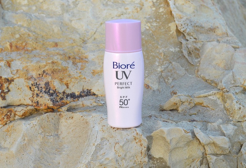 Biore Bright Face Milk Sunscreen SPF50