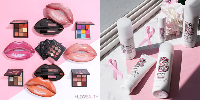 Huda Beauty и Briogeo на Feelunique