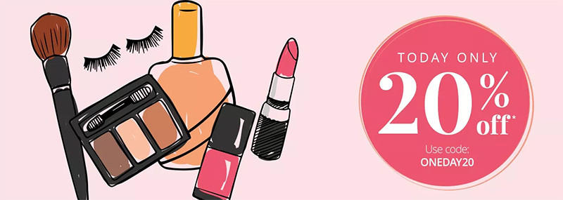 Скидки 15% и 20% на Feelunique Скидки 15% и 20% на Feelunique