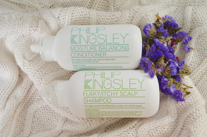 Philip Kingsley Shampoo For Flaky & Itchy Scalps и Moisture Balancing Conditioner