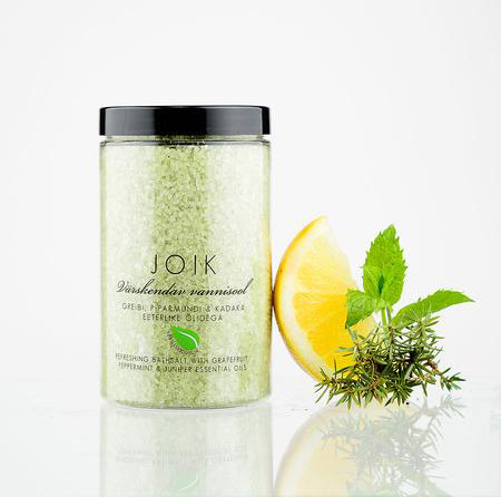 Joik Refreshing bath salt with grapefruit & peppermint oils