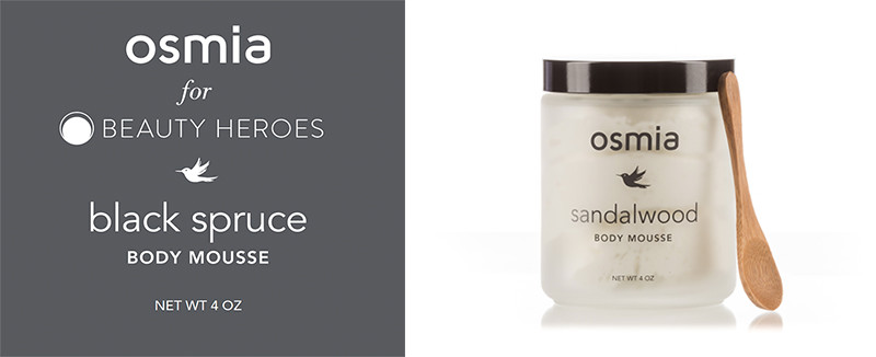 Osmia Black Spruce Body Mousse Osmia Black Spruce Body Mousse