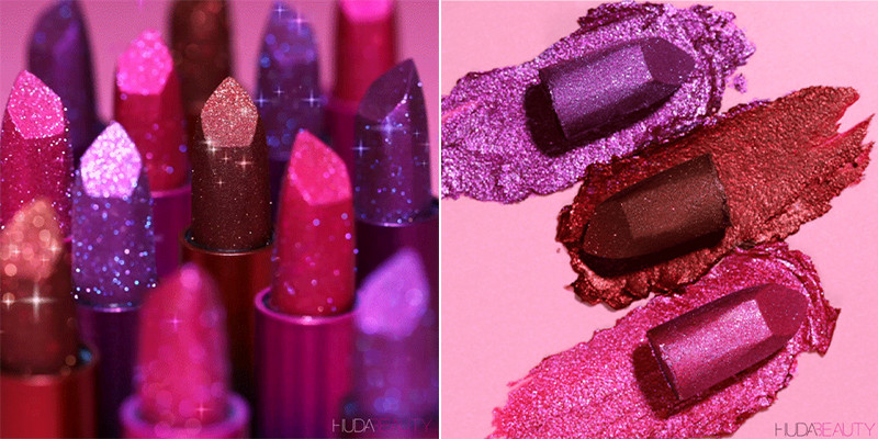 Huda Beauty Metallic Lipstick 