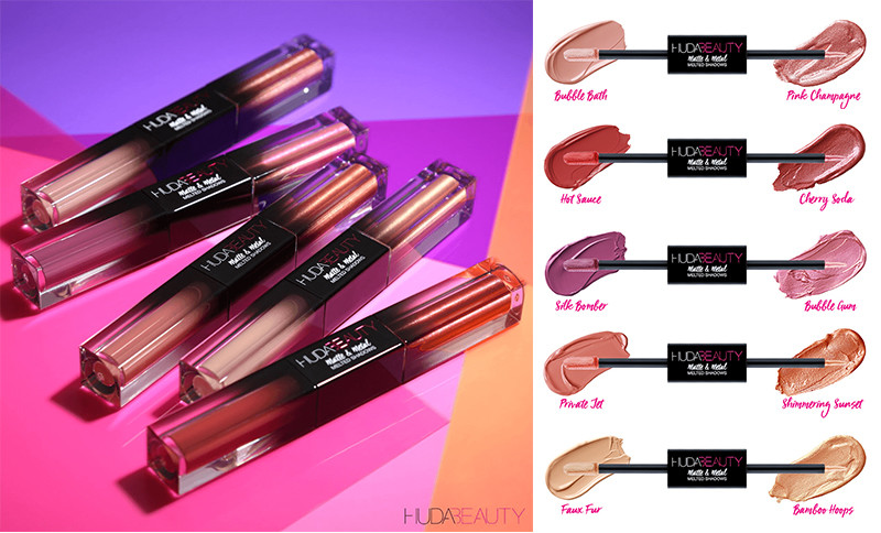 Huda Beauty Matte & Metal Melted Shadows