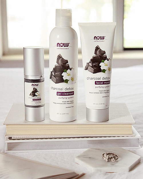 Угольные новинки от Now Foods