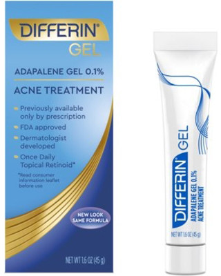 Differin Adapalene Gel 0.1 % Acne Treatment