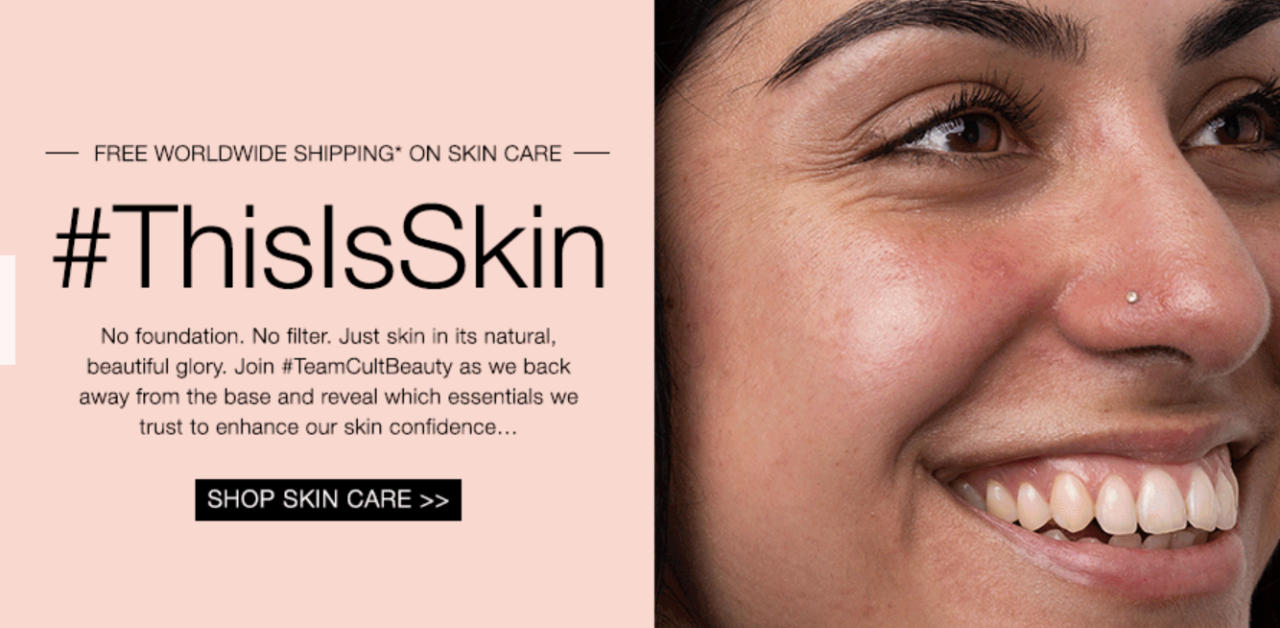 Бесплатная доставка на раздел «Skin Care» на Cult Beauty и косметику NYX