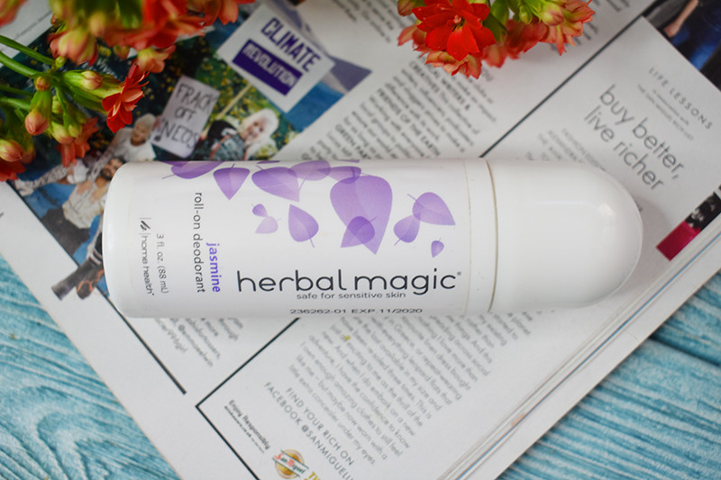 Home Health Herbal Magic Roll-On Deodorant Jasmine 