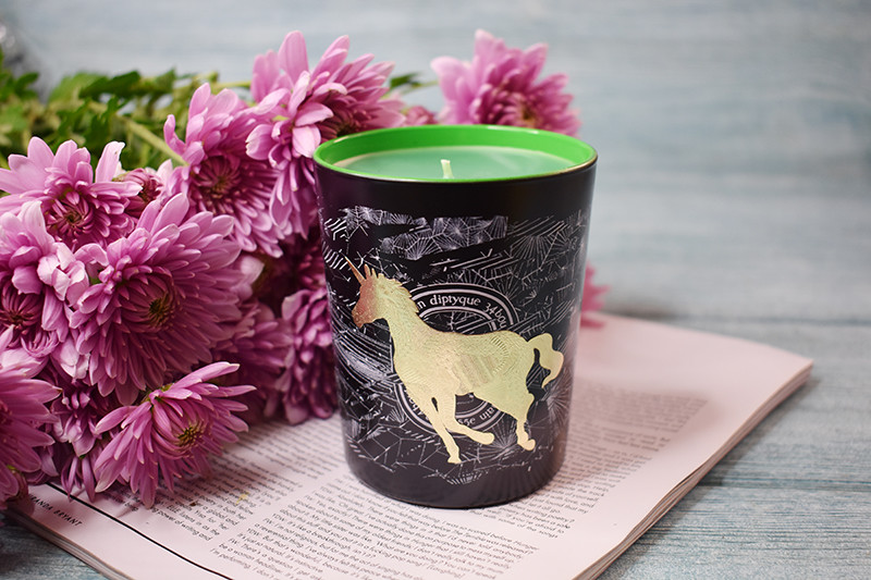 Diptyque Unicorn: Frosted Forest Christmas Candle 