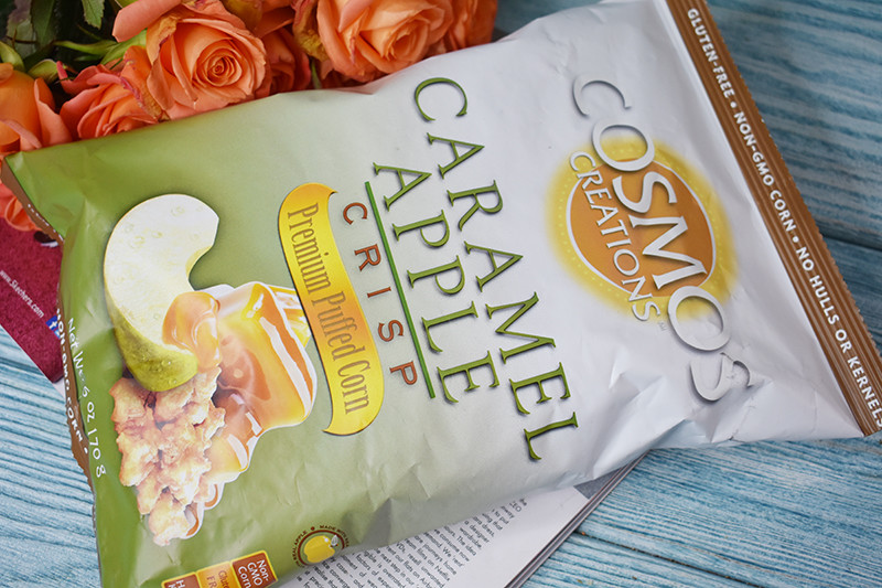 Cosmos Creations Premium Puffed Corn Caramel Apple Crisp