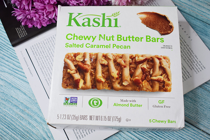 Kashi Chewy Nut Butter Bars Salted Caramel Pecan