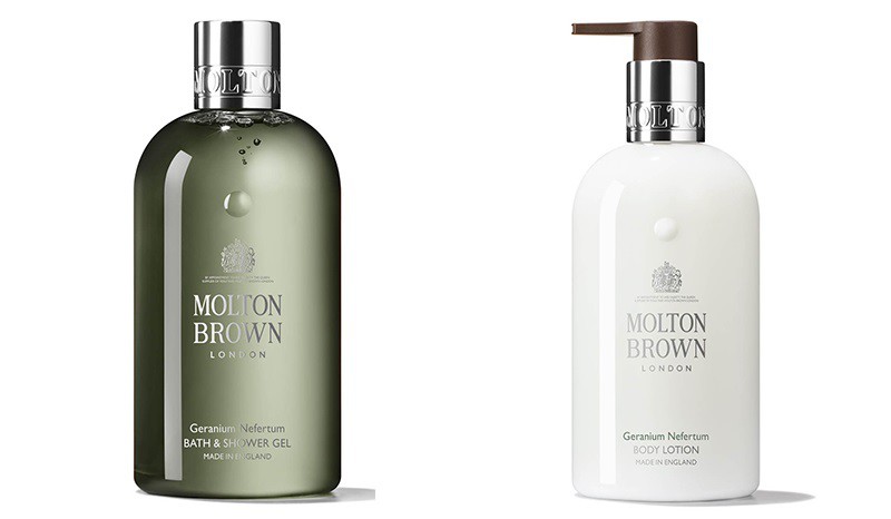 Серия Geranium Nefertum от Molton Brown