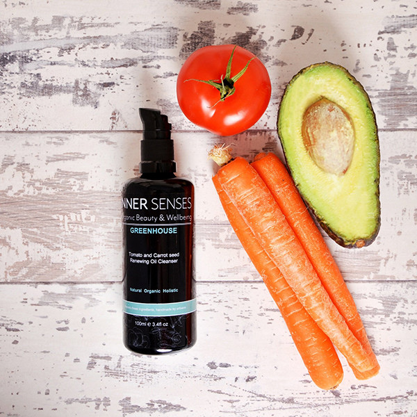 Inner Senses Greenhouse Tomato and Carrot Seed Renewing Oil Cleanser