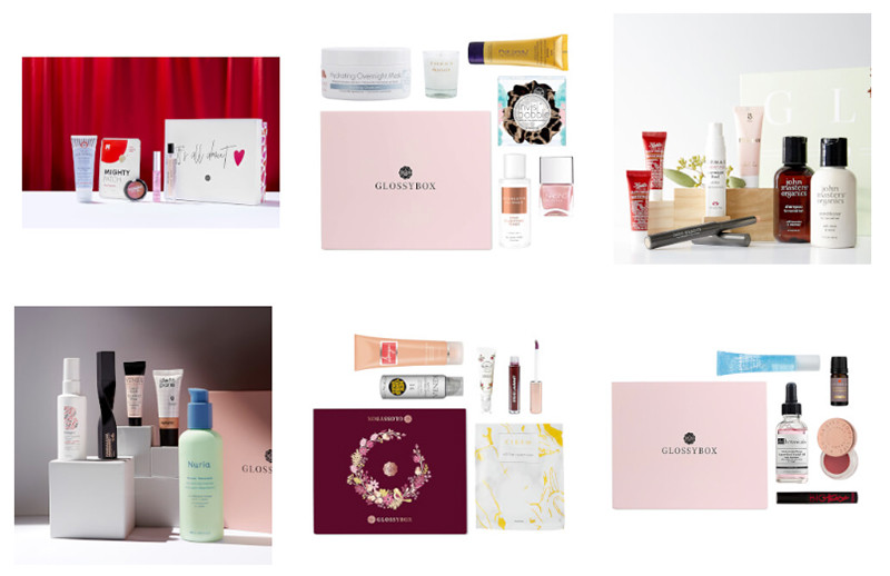 Акция на коробочки GlossyBox на SkinStore