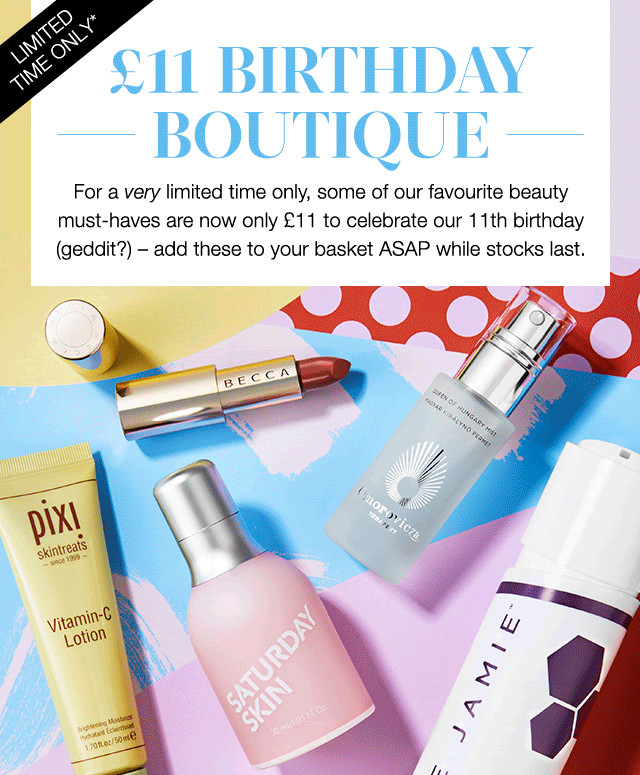 Все по £11.00 на CultBeauty + эксклюзивные наборы
