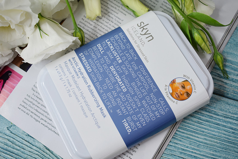 Skyn Iceland Arctic Hydration Rubberizing Mask with Vitamin C