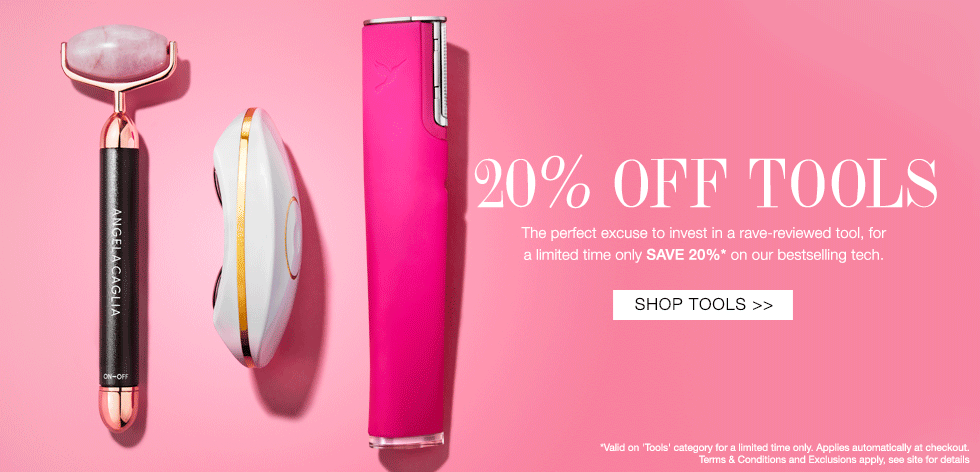 Скидка 20% на раздел с девайсами на Cult Beauty