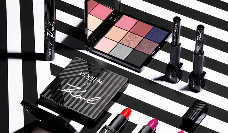 Коллаборация L'Oreal и Karl Lagerfeld