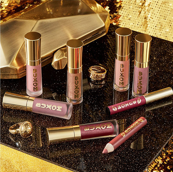 BUXOM Strike Gold Plumping Lip Gloss Set