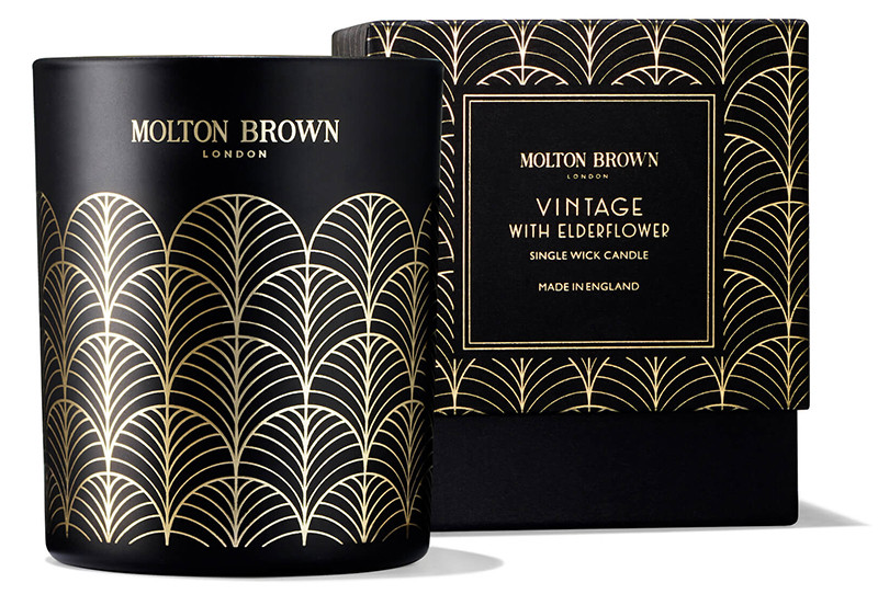 Molton Brown Vintage with Elderflower Single Wick Candle