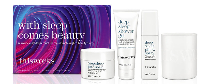 This Works With Sleep Comes Beauty Gift Set