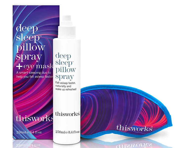 This Works Deep Sleep™ Pillow Spray + Eye Mask Gift Set