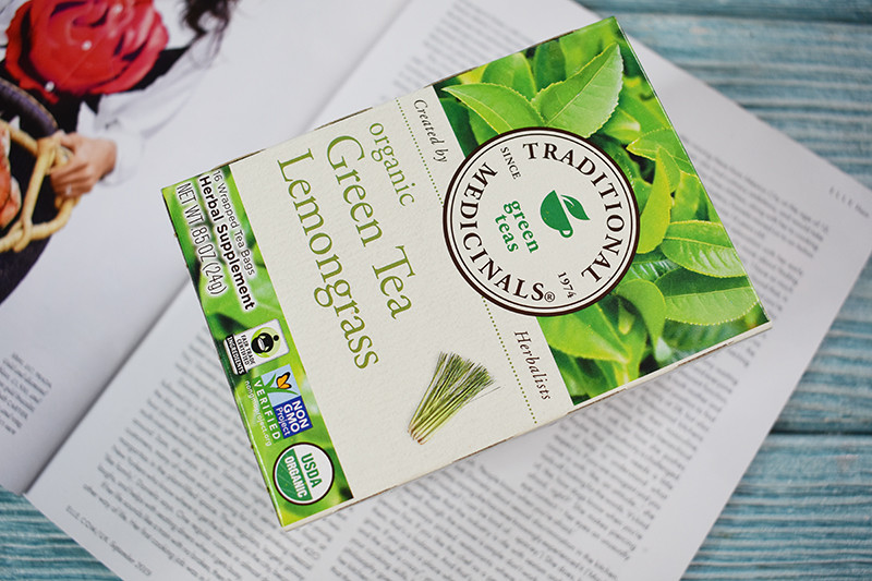 Traditional Medicinals Green Teas Organic Green Tea Lemongrass