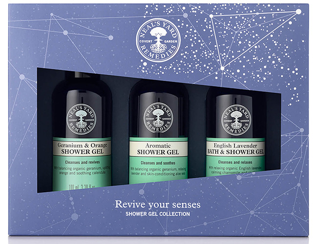 Neal's Yard Remedies Revive Your Senses Shower Gel Collection