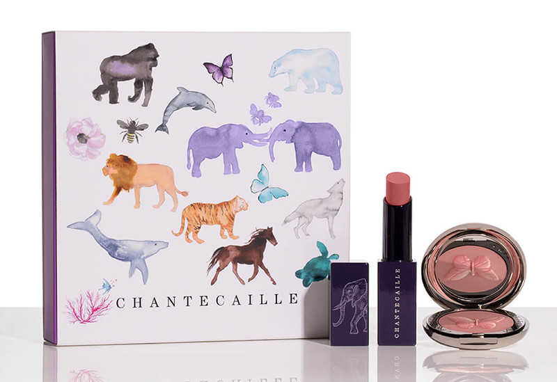 Chantecaille Holiday 2019 Set: Wild Pairs: Cheek And Lip Duo Bliss