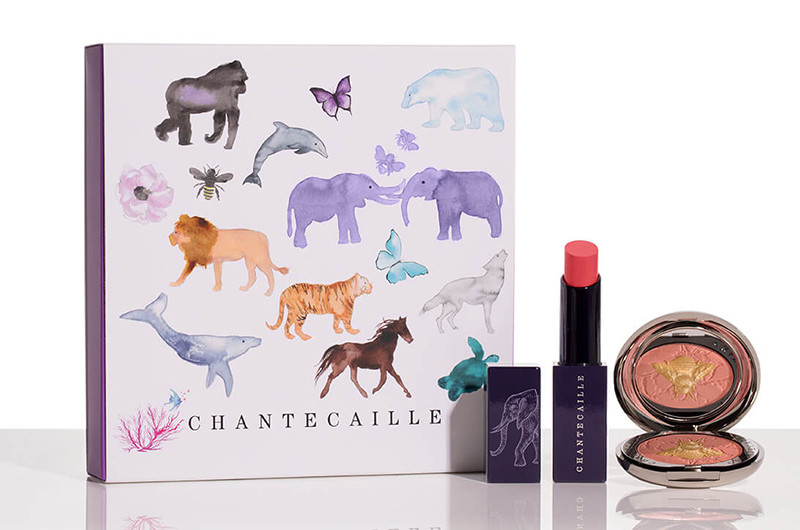 Chantecaille Holiday 2019 Set: Wild Pairs: Cheek And Lip Duo Emotion