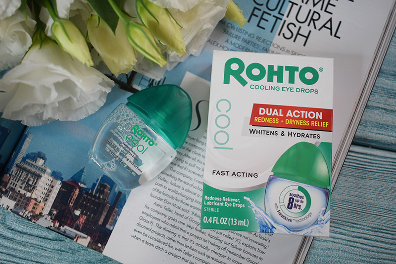 Rohto Cooling Eye Drops Dual Action Redness + Dryness Relief
