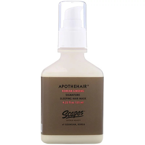 Scapes Apothehair Korean Ginseng Signature Sleeping Hair Mask