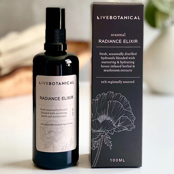 Live Botanical Seasonal Radiance Elixir Blood Orange & Turmeric