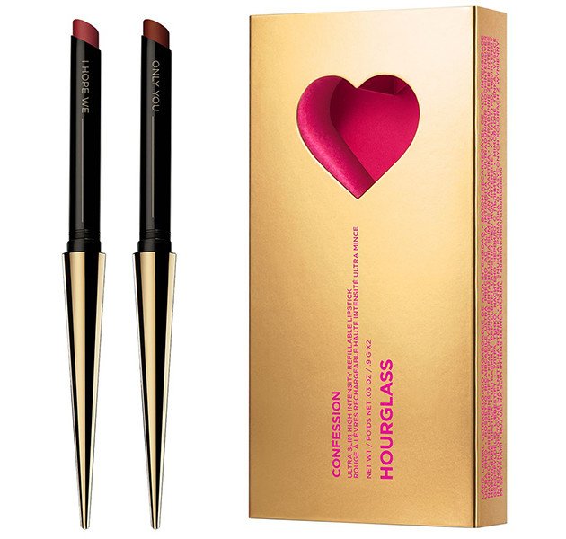 Hourglass Confession Ultra Slim High Intensity Refillable Lipstick Duo Valentines Day 2020
