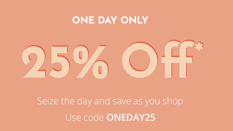 Скидка 25% на FeelUnique