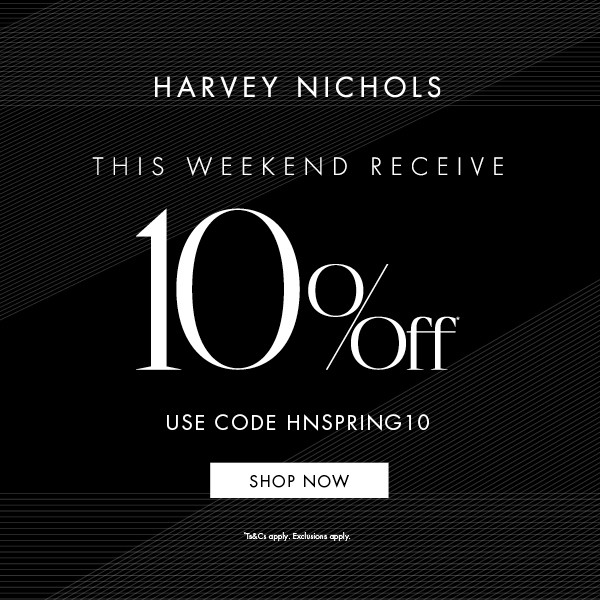 Скидка 10% на Harvey Nichols