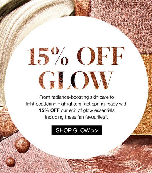 Скидка 15% на раздел Glow на Cult Beauty