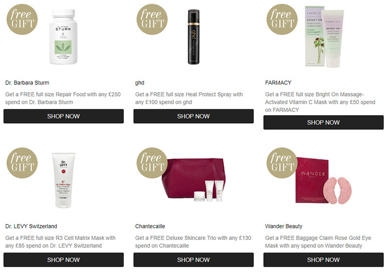 Подарки на CultBeauty