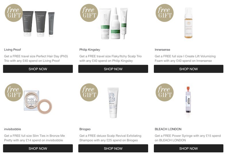 Подарки на CultBeauty