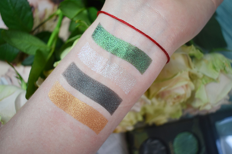 Linda Hallberg Enchanted Mysteries Palette свотчи Linda Hallberg Enchanted Mysteries Palette свотчи