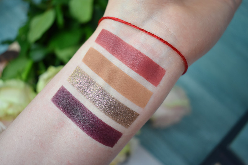 Nabla Dreamy Palette свотчи Nabla Dreamy Palette свотчи