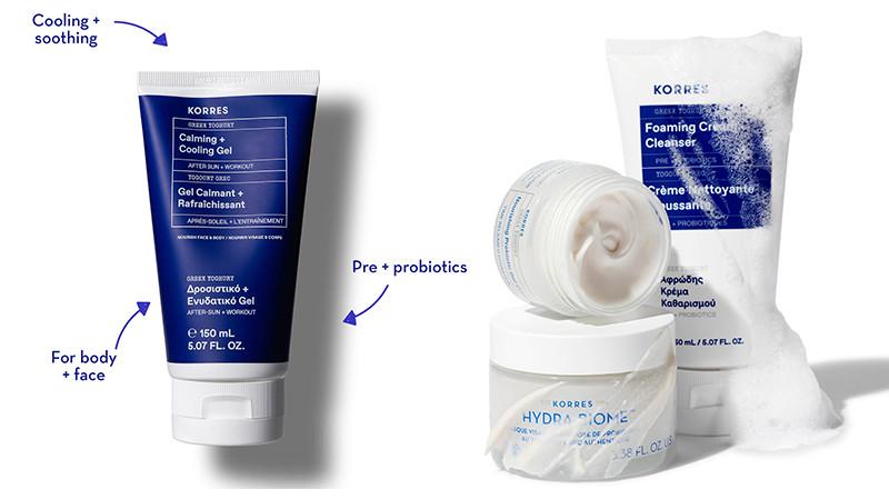  Серия с пребиотиками от Korres