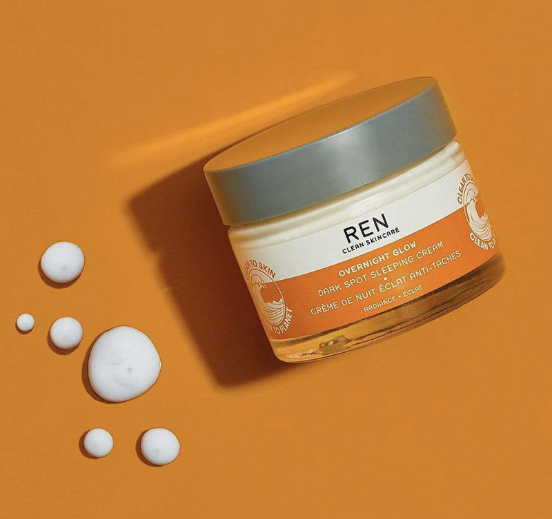 Ren Clean Skincare Overnight Glow Dark Spot Sleeping Cream
